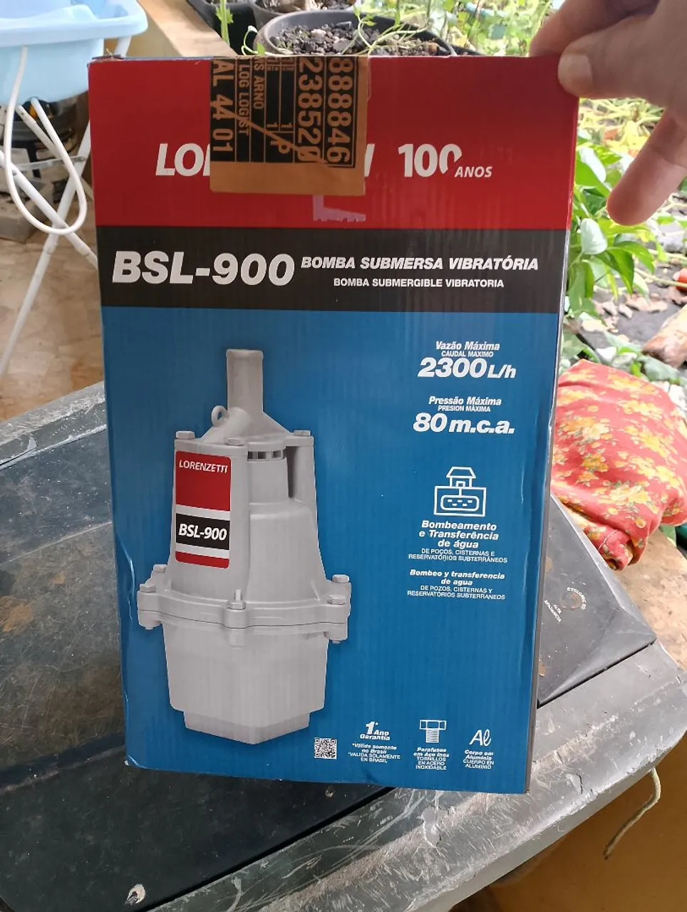 Bomba Submersa Vibratória Lorenzetti BSL-900