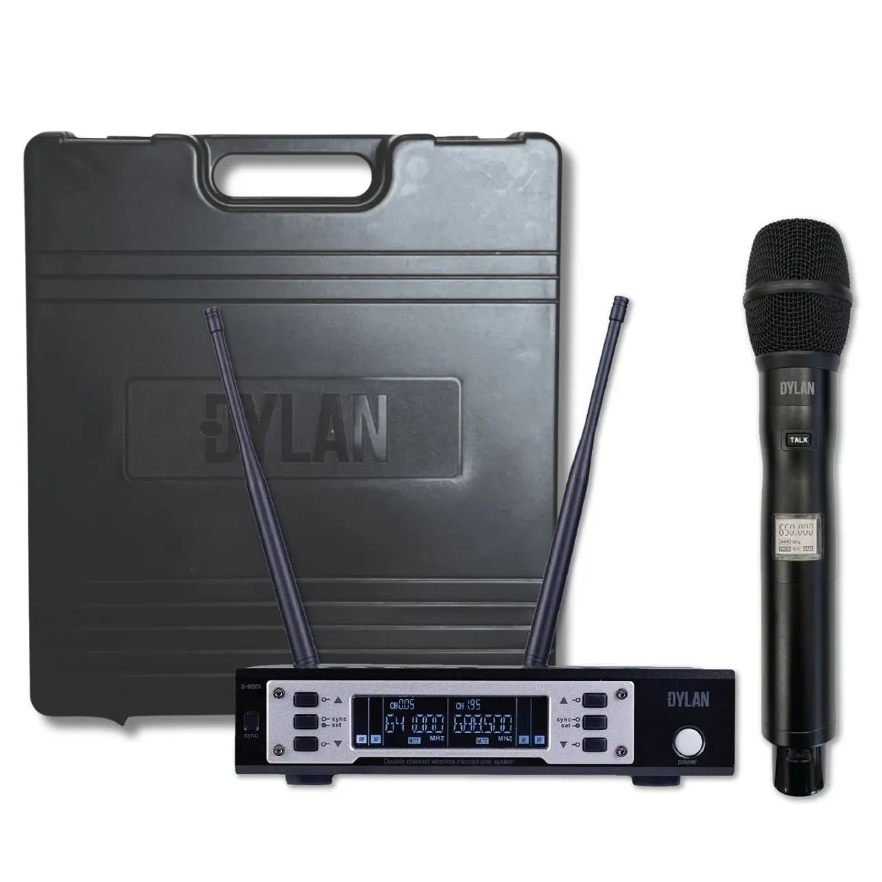 Microfone Profissional Sem Fio Com TALKBACK ( botão de comunicação ) - Foto 5