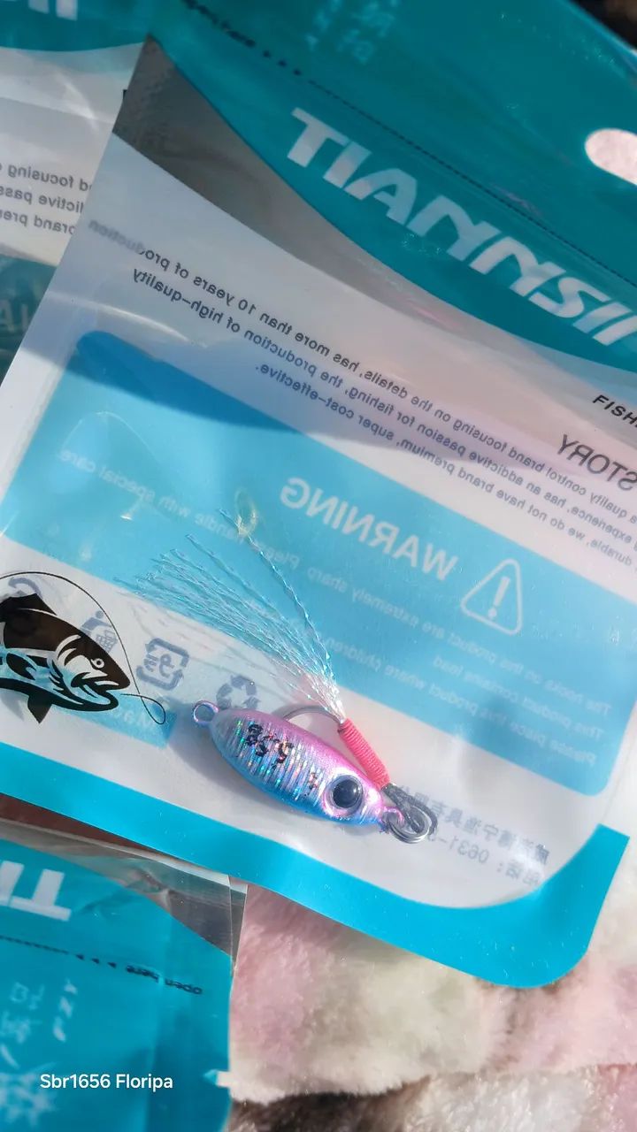 Isca artificial micro jig baby combo