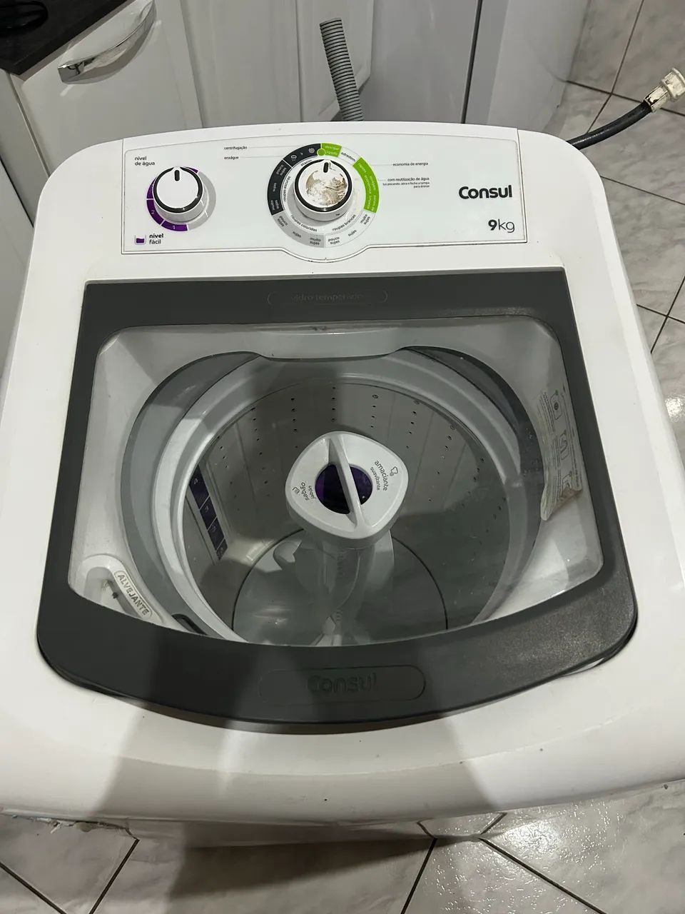 Máquina de lavar 9kg Consul - Leia a descrição 