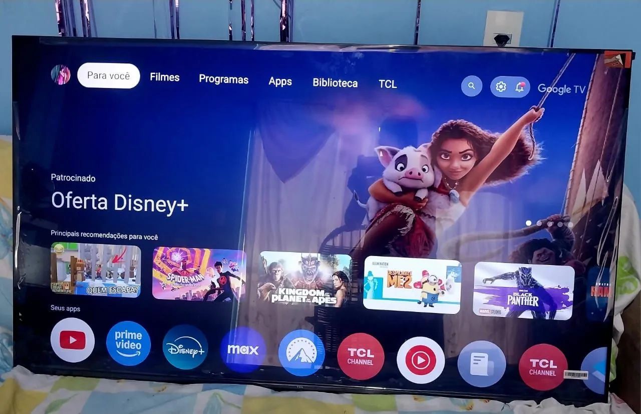 Smart Philips 4k "55 polegadas Android  - Foto 2