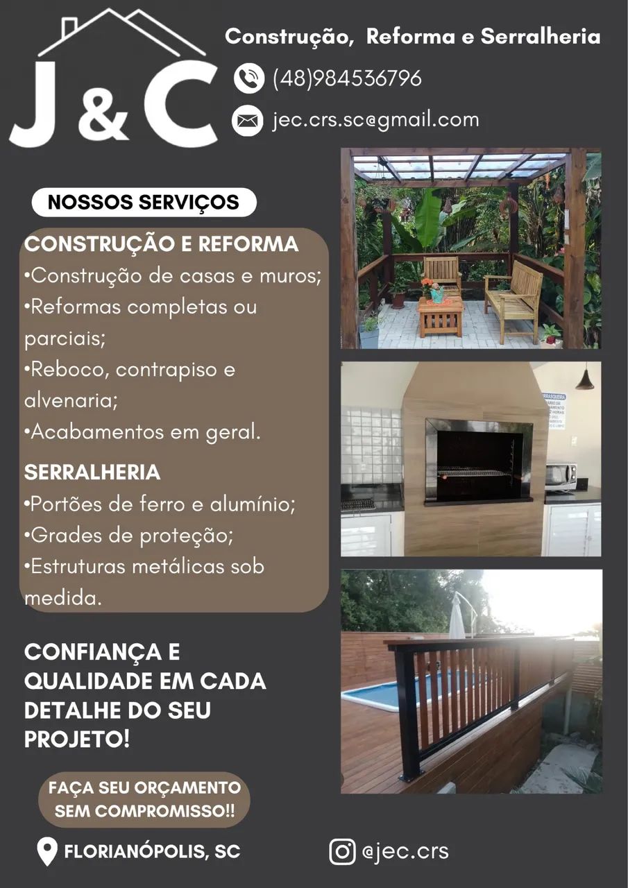 J&C Construção Reforma e Serralheria
