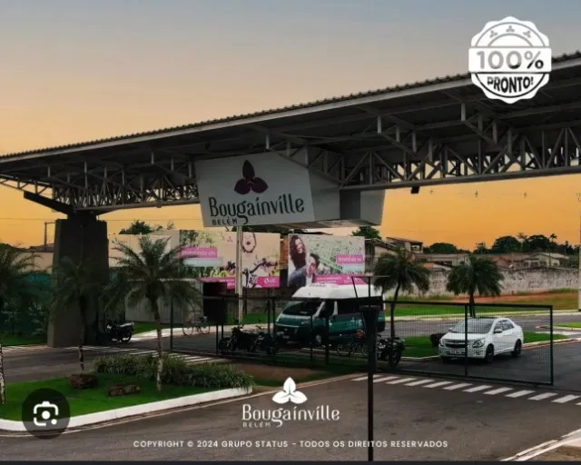 LOTE BOUGAINVILLE GARDEN - Condominio Fechado na Rod. Augusto Montengro - 