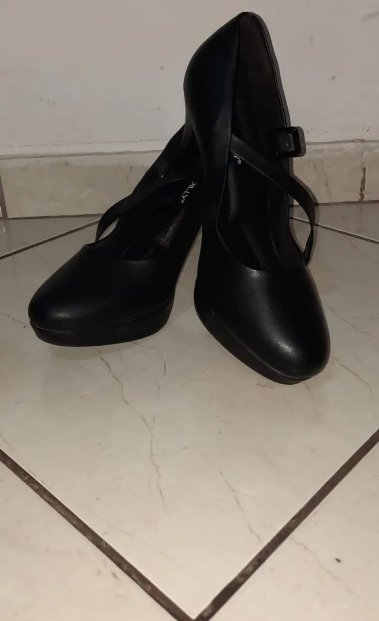 Salto Piccadilly preto - Foto 4