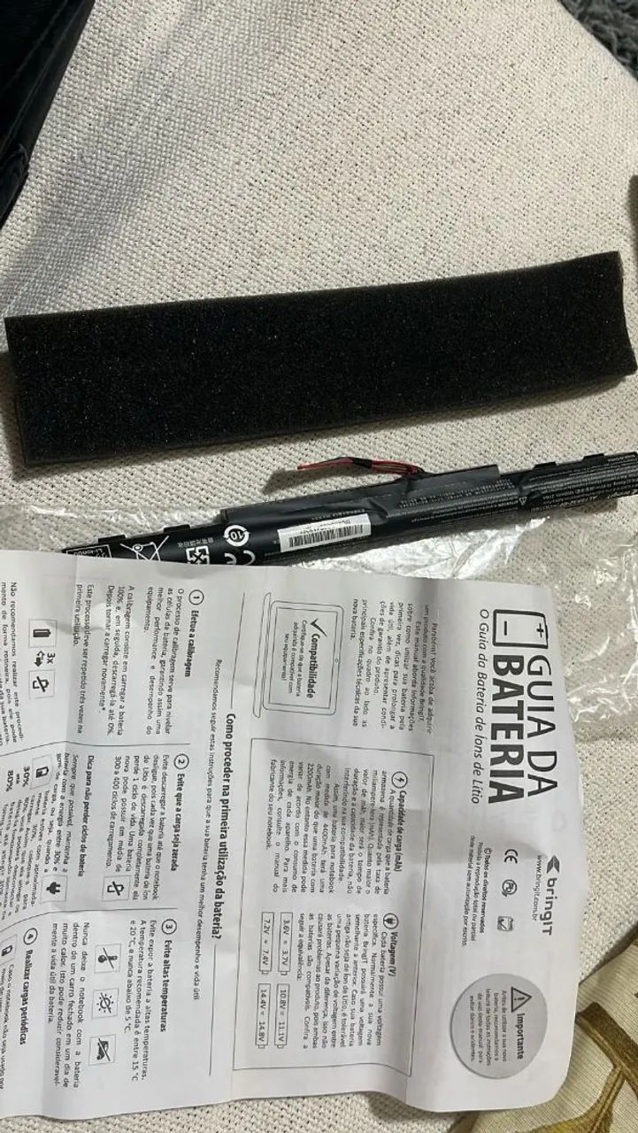 Bateria AL15A32 para notebooks Acer  - Foto 3