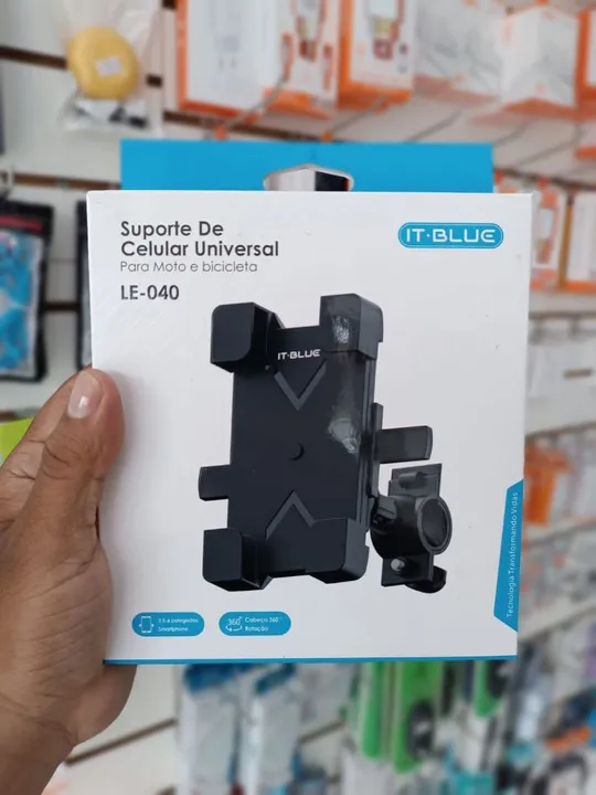 Suporte moto para celular GUIDOM - entrega à domicílio em São Luís