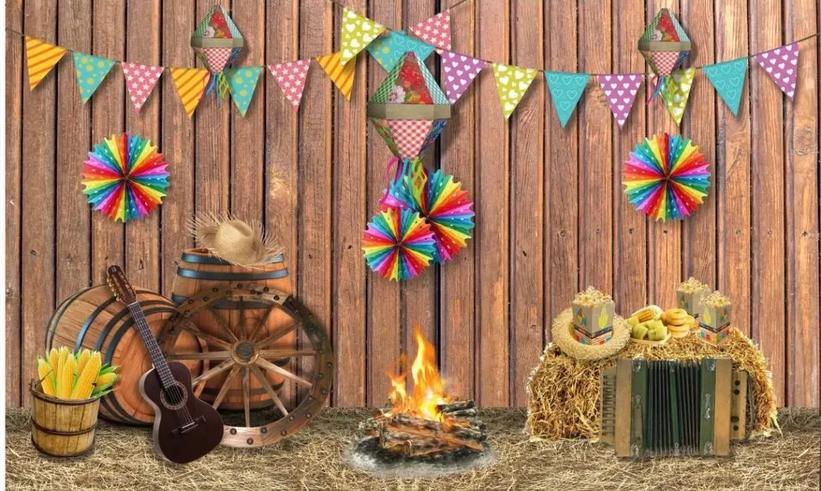 Tecido Decoração Festa Junina
