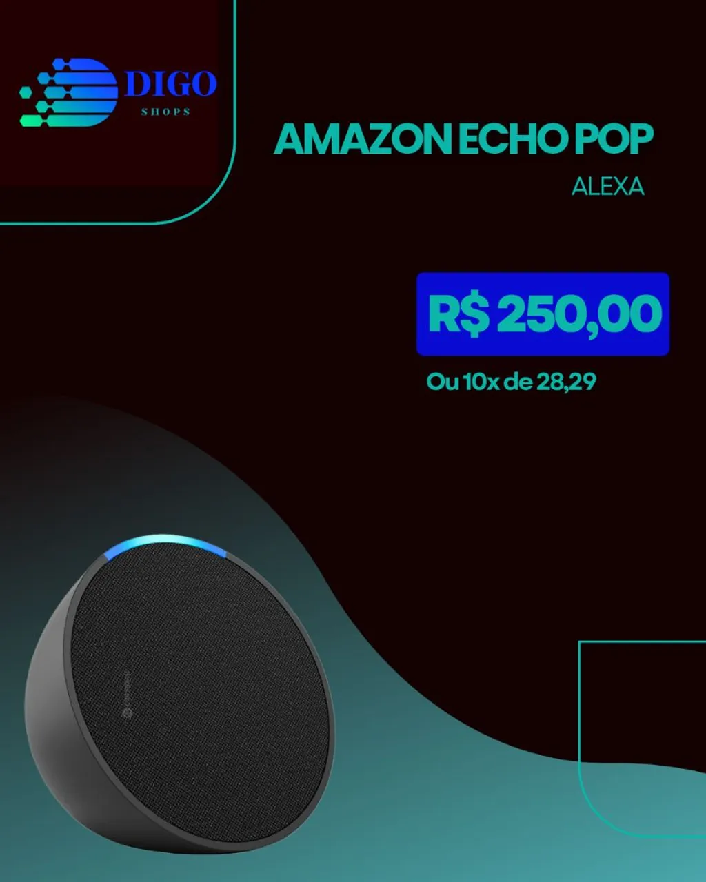 Amazon Echo Pop Alexa