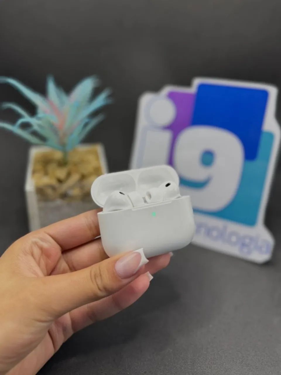 AirPods Pro 3  Com cancelamento de ruído   A3063 Seminovo Garantia Apple até 14 de Outubro - Foto 2