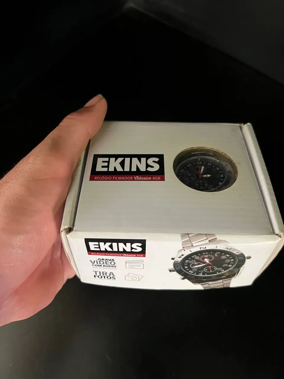 Relógio Filmador Ekins Clássico 4GB - Design e funcionalidade! - Foto 4