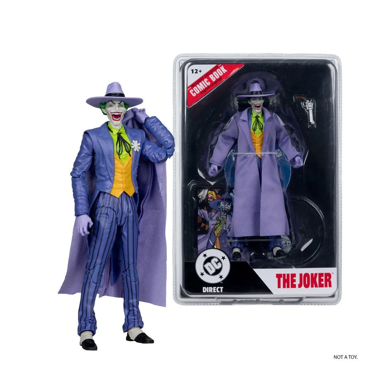 ✌️　JOKER D FULCRUM McFarlane Toys DC Direct Crisis on Infinite Earths The Joker