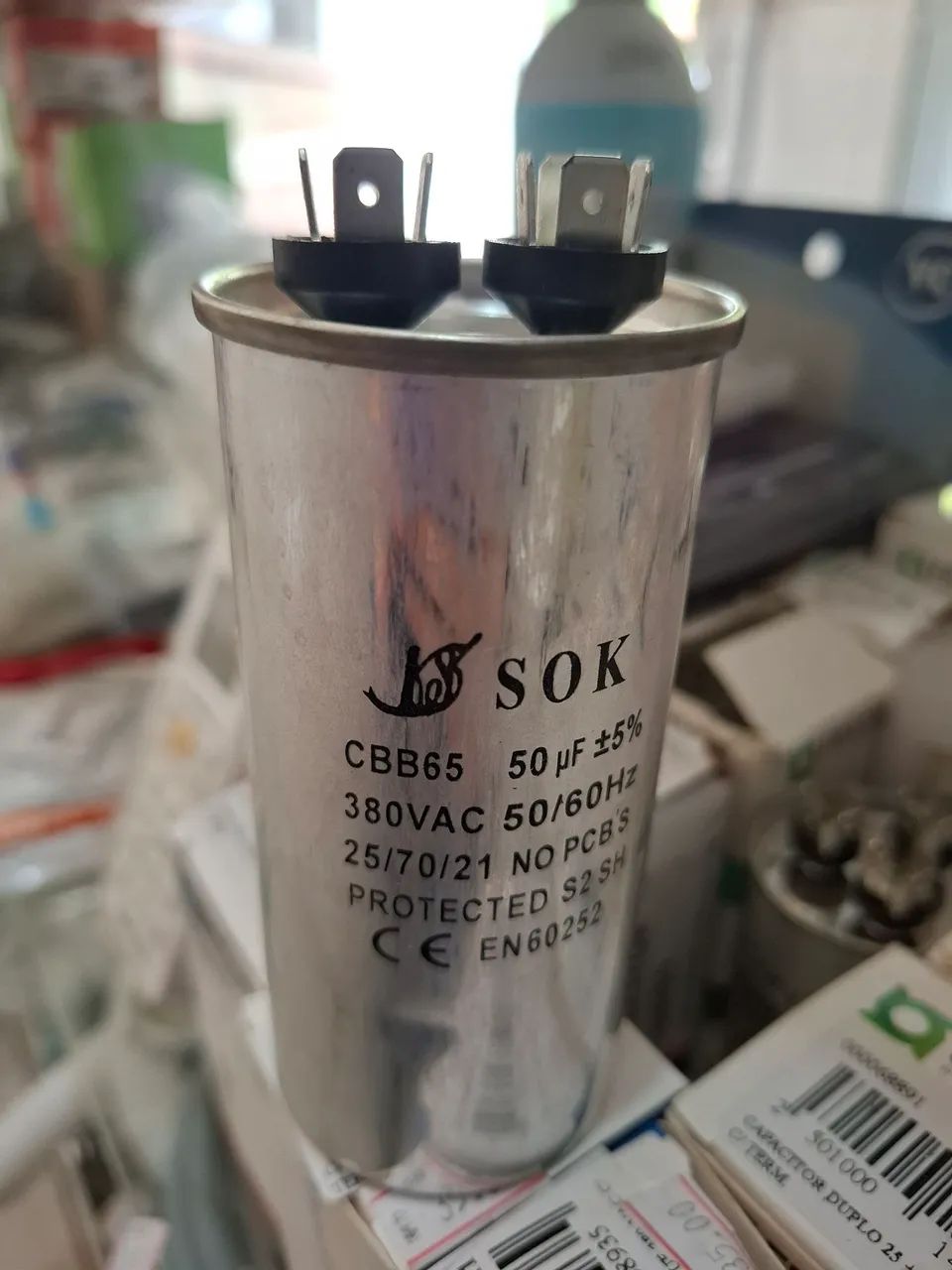 Capacitor para Ar CondicionadoC