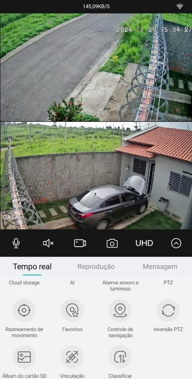CAMERA COM DUAS LENTES, ENTREGO INSTALADA, CÂMERA SEGURANÇA