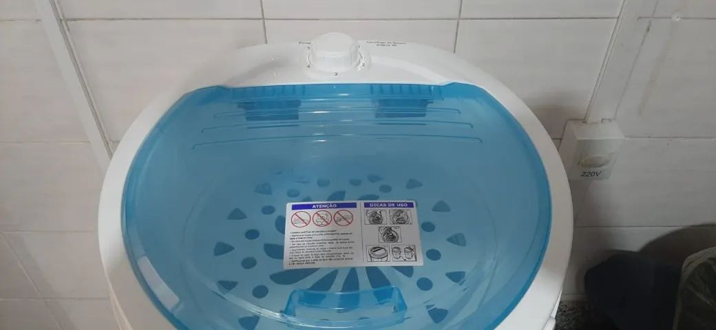 Centrífuga de roupas Britânia elétrica branca 127V - Foto 5