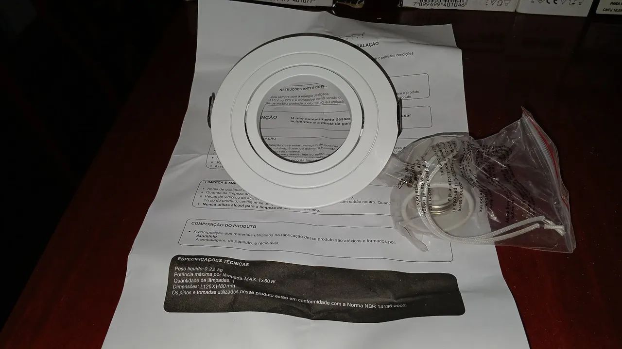 OPORTUNIDADE - MATERIAL ILUMINAÇÃO.