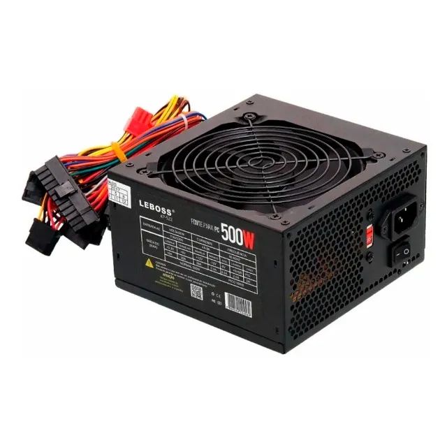 Fonte Para Alimentação Desktop Potencia 500w Bivolt - Foto 3