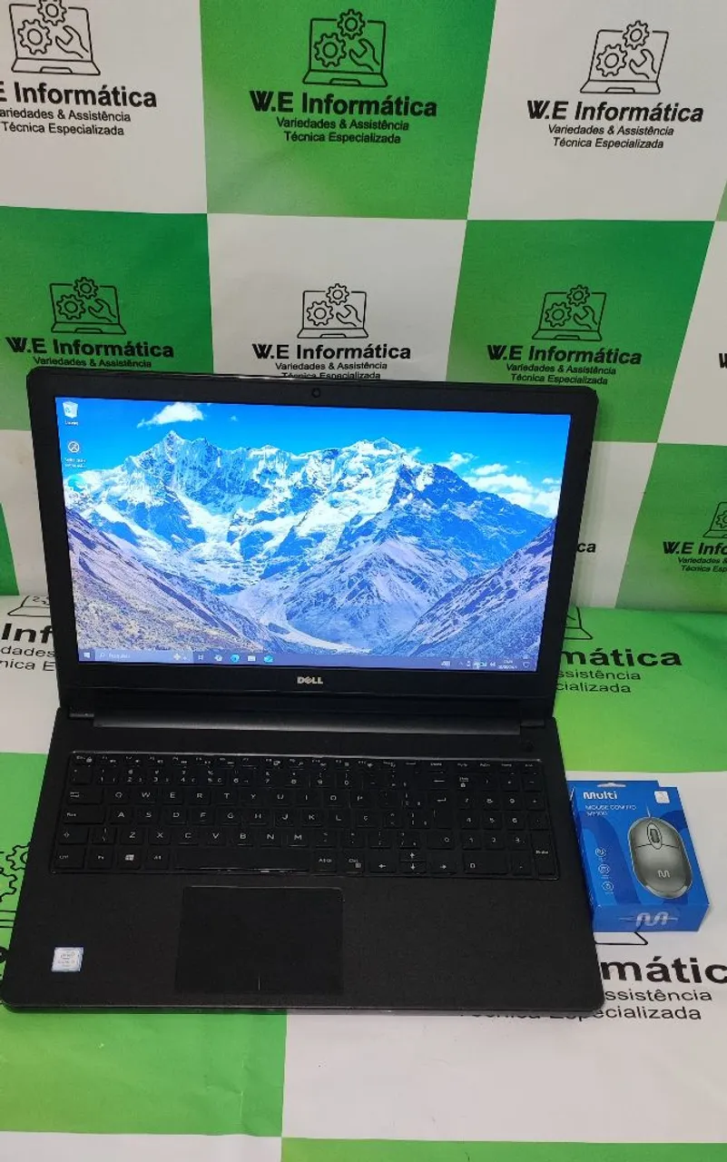 Notebook Dell core i7 7 geração 8gb SSD 256gb 4gb de placa de