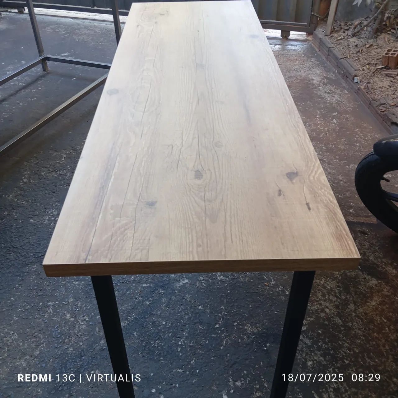 Mesa de estudo industrial  - Foto 2