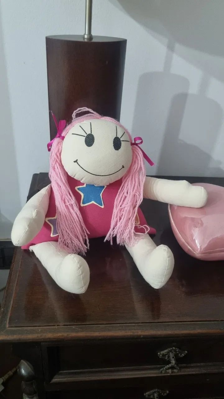 Boneca de Pano de Algodão - NOVA