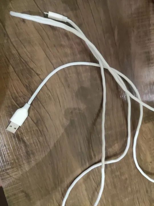 Cabo USB anker original para Celular Branco - Foto 2