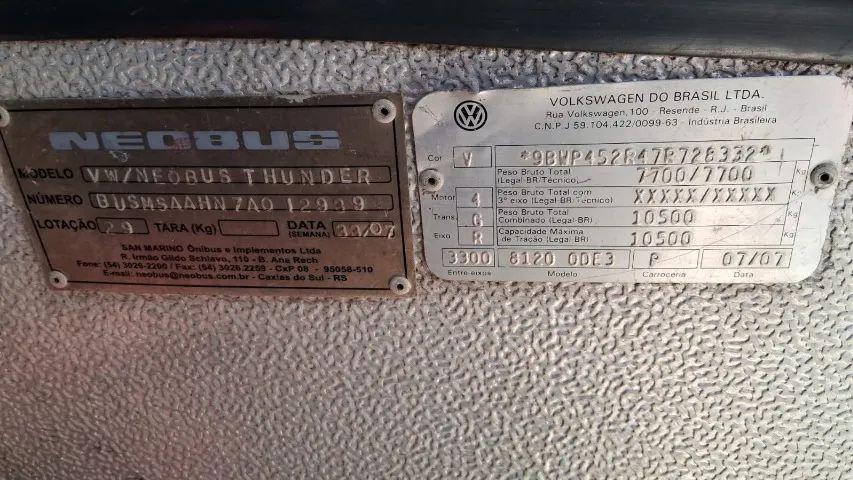 Microônibus Neobus Thunder 8.150  - Foto 12