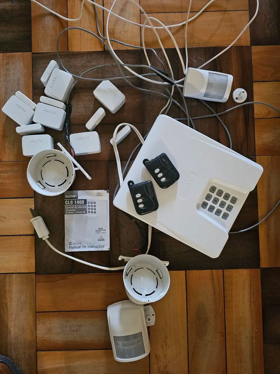 Kit Central de Alarme e Sensores Sulon CLS 1400