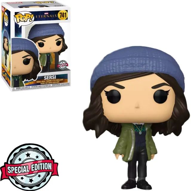 Funko Pop Eternals Sersi 741 Novo Original - Foto 3