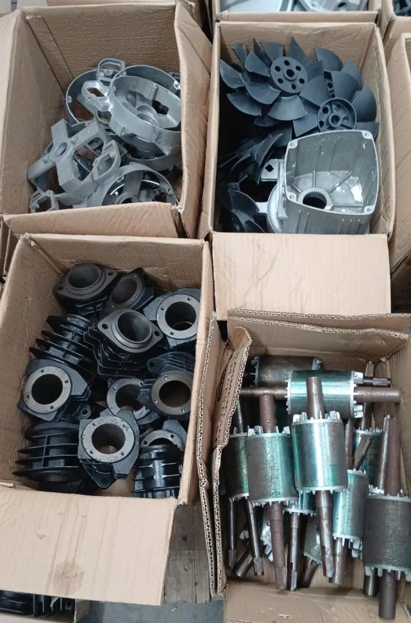 LOTE DE PEÇAS PARA COMPRESSOR 24L NCA24L2HP APROXIMADAMENTE 850 ITENS SEMINOVOS! - Foto 2