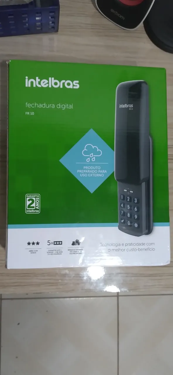 Fechadura Digital Intelbrás FR 10.