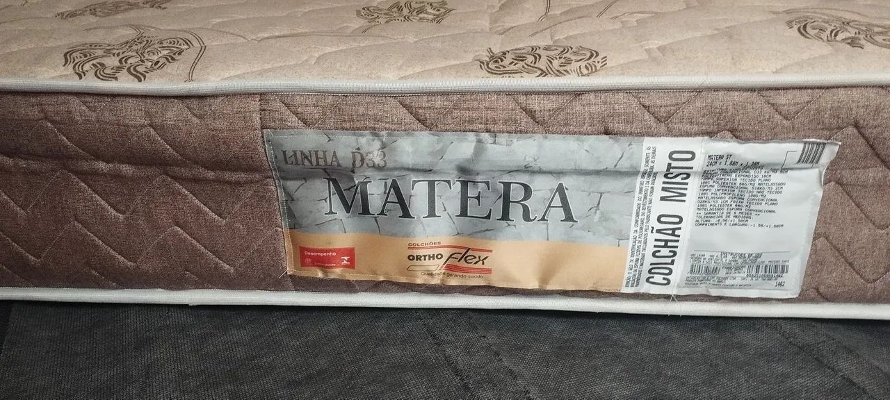 Cama Box de casal com colchão - Foto 4