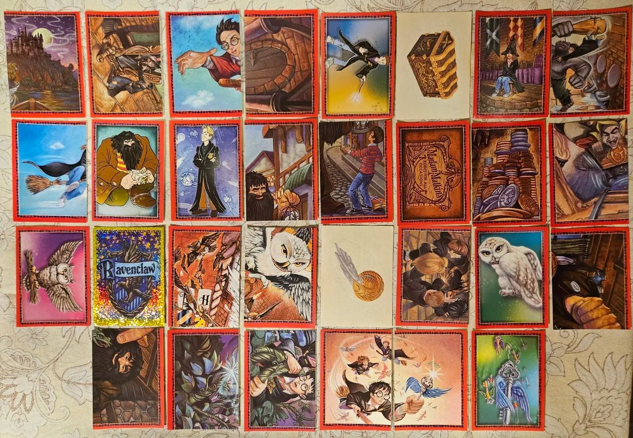 FIGURINHAS ÁLBUM HARRY POTTER - PANINI - 2001 - Foto 5
