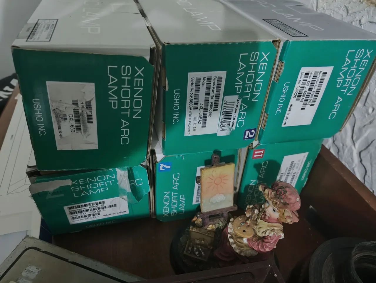 LAMPADA XENON USHIO 6500w PARA PROJETORES DE CINEMA   - Foto 6