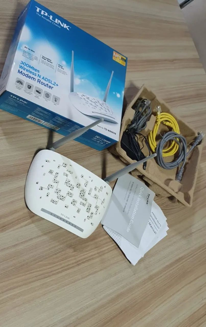 Modem Roteador TpLink Adsl2+ - Foto 2