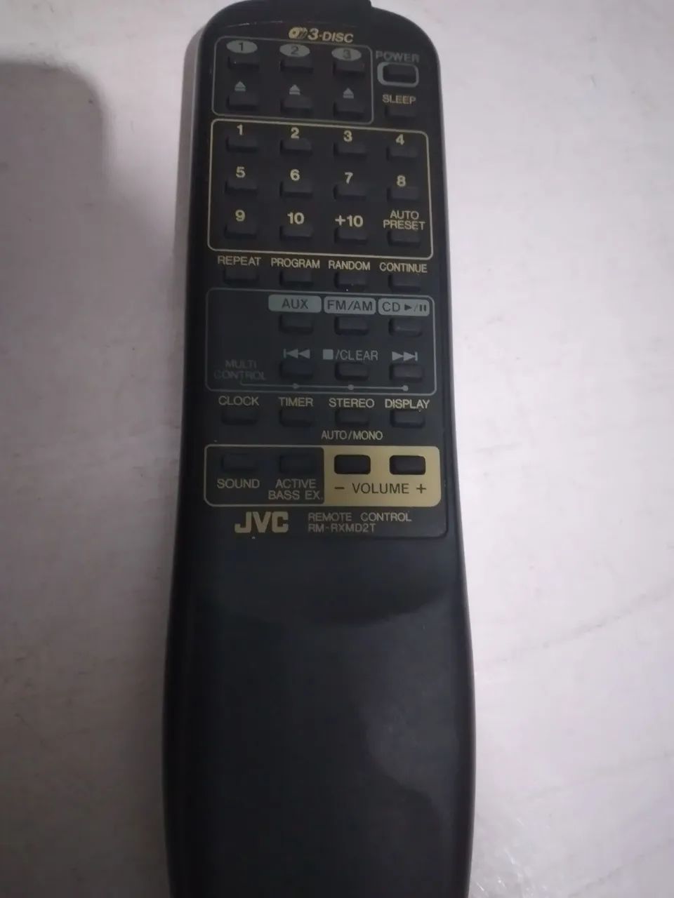 Controle remoto original Jvc modelo RM RXMD2T - Foto 2