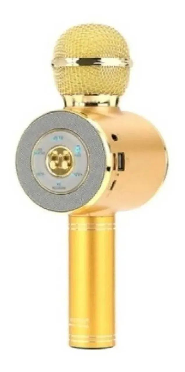 Microfone Karaoke Bluetooth Tomate MT-1035 Com Alto-Falante - Loja Coimbra Computadores  - Foto 2