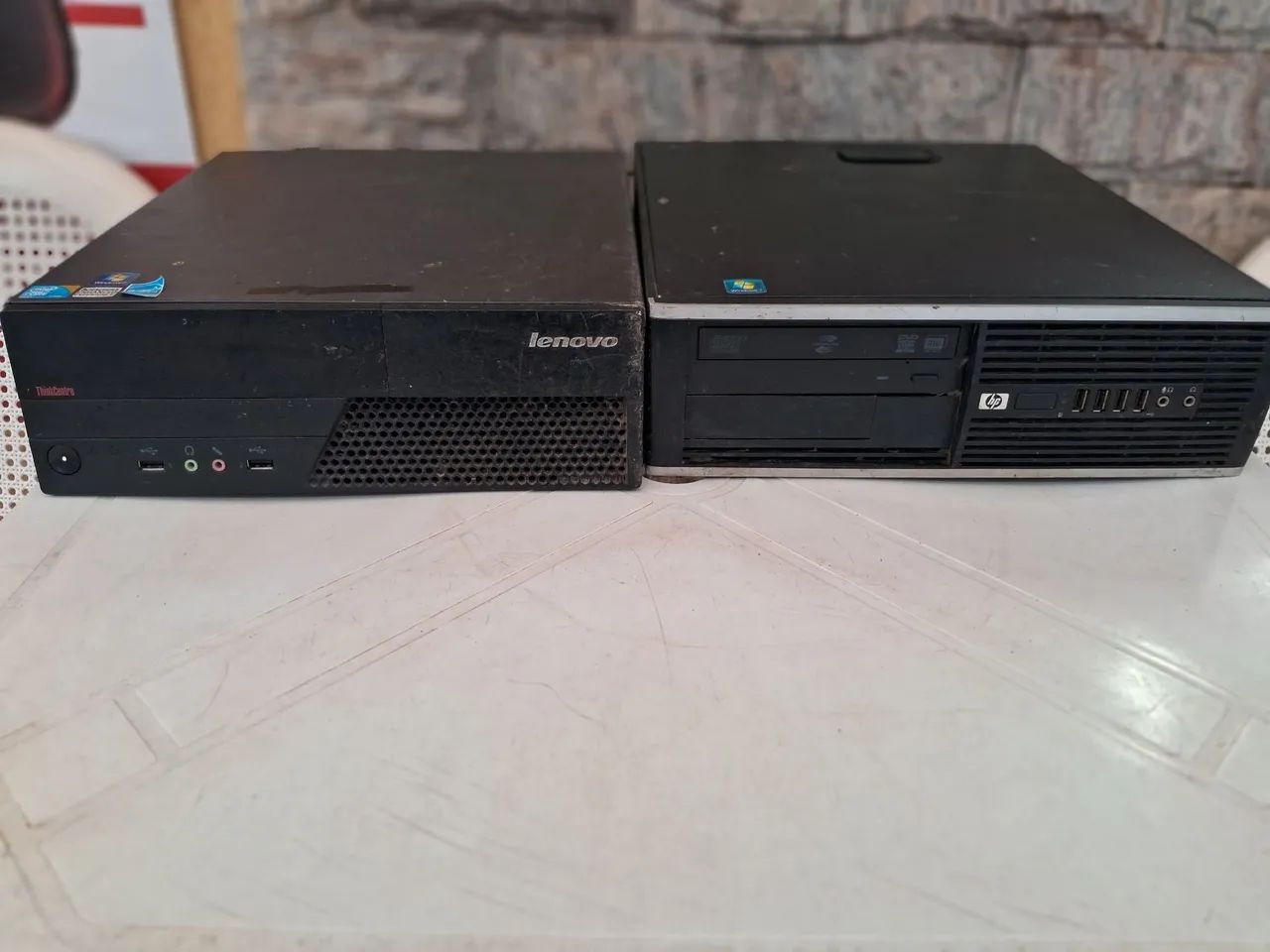 Vendo 2 cpus da lenovo e da HP R$399