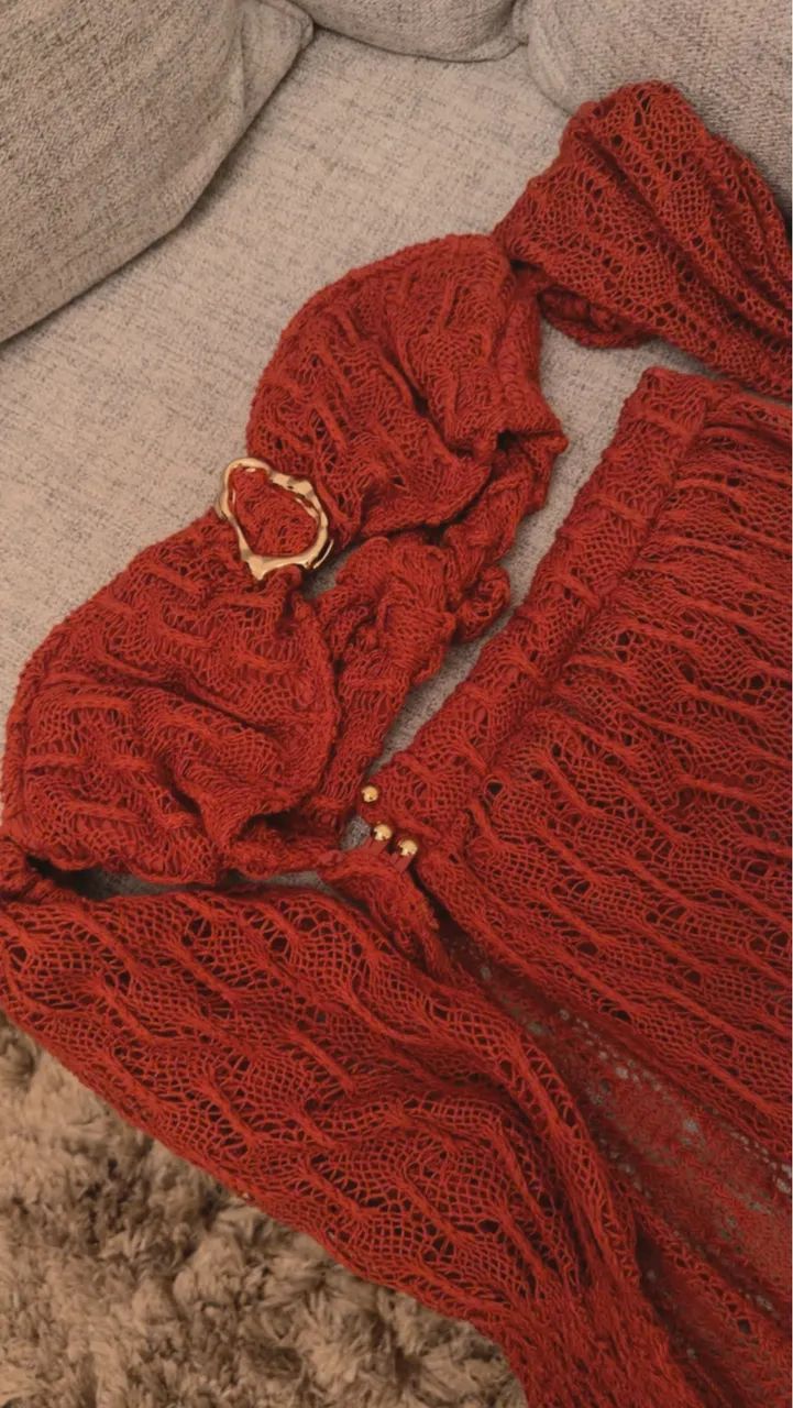 Conjunto em croche peça exclusiva