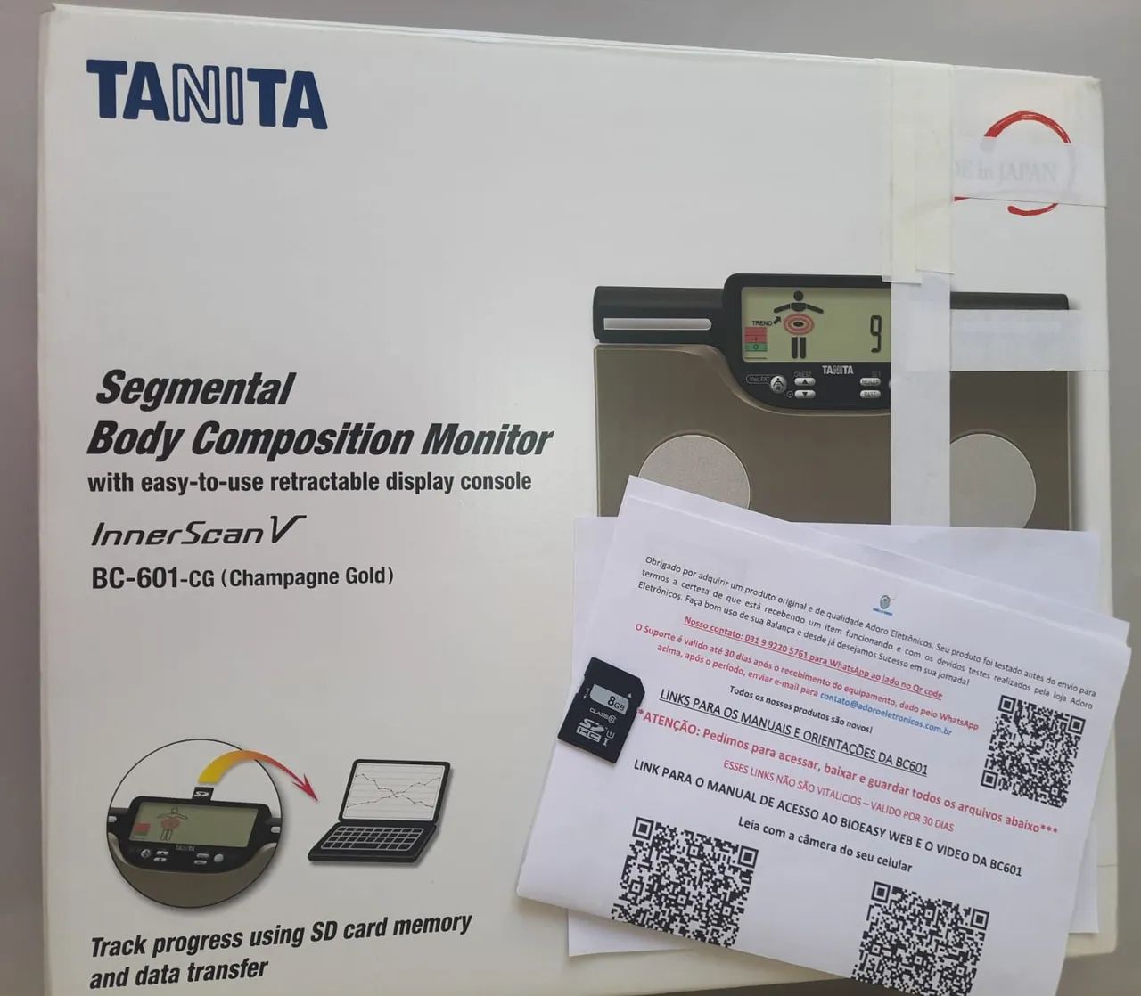 Balança de bioimpedância Tanita - Foto 3