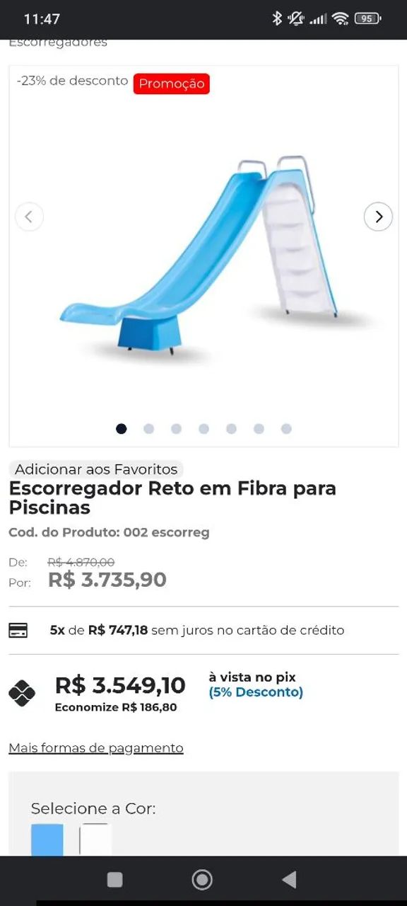 Escorregador para piscina - Foto 3
