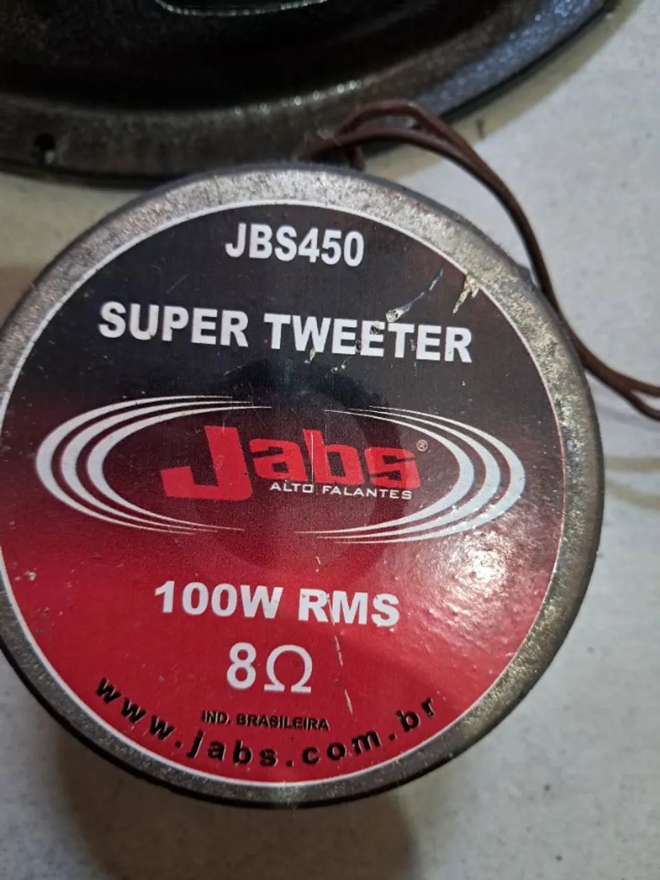 Par de autofalante 12 polegadas + super tuiter.