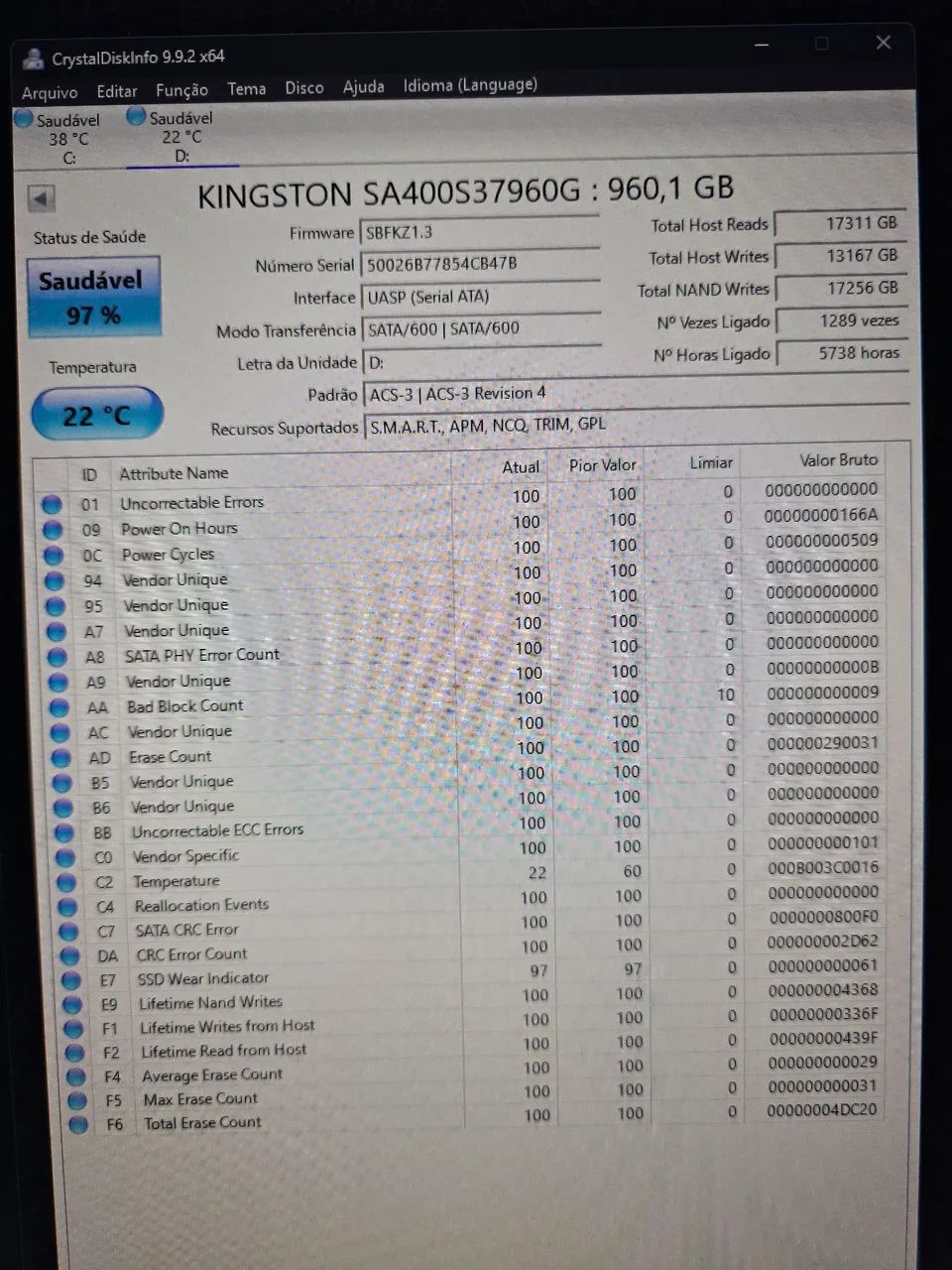 SSD 1TB KINGSTON SATA  - Foto 3