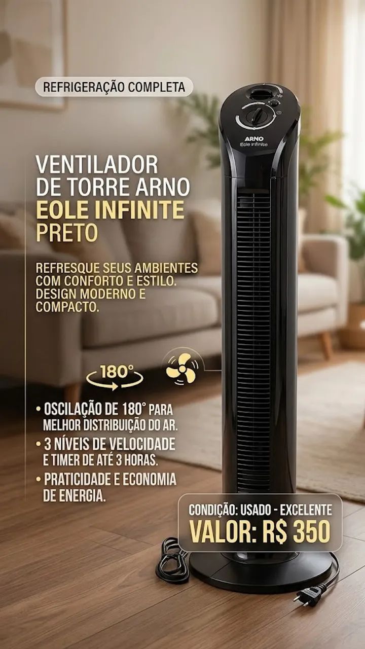 Ventilador de torre - ARNO