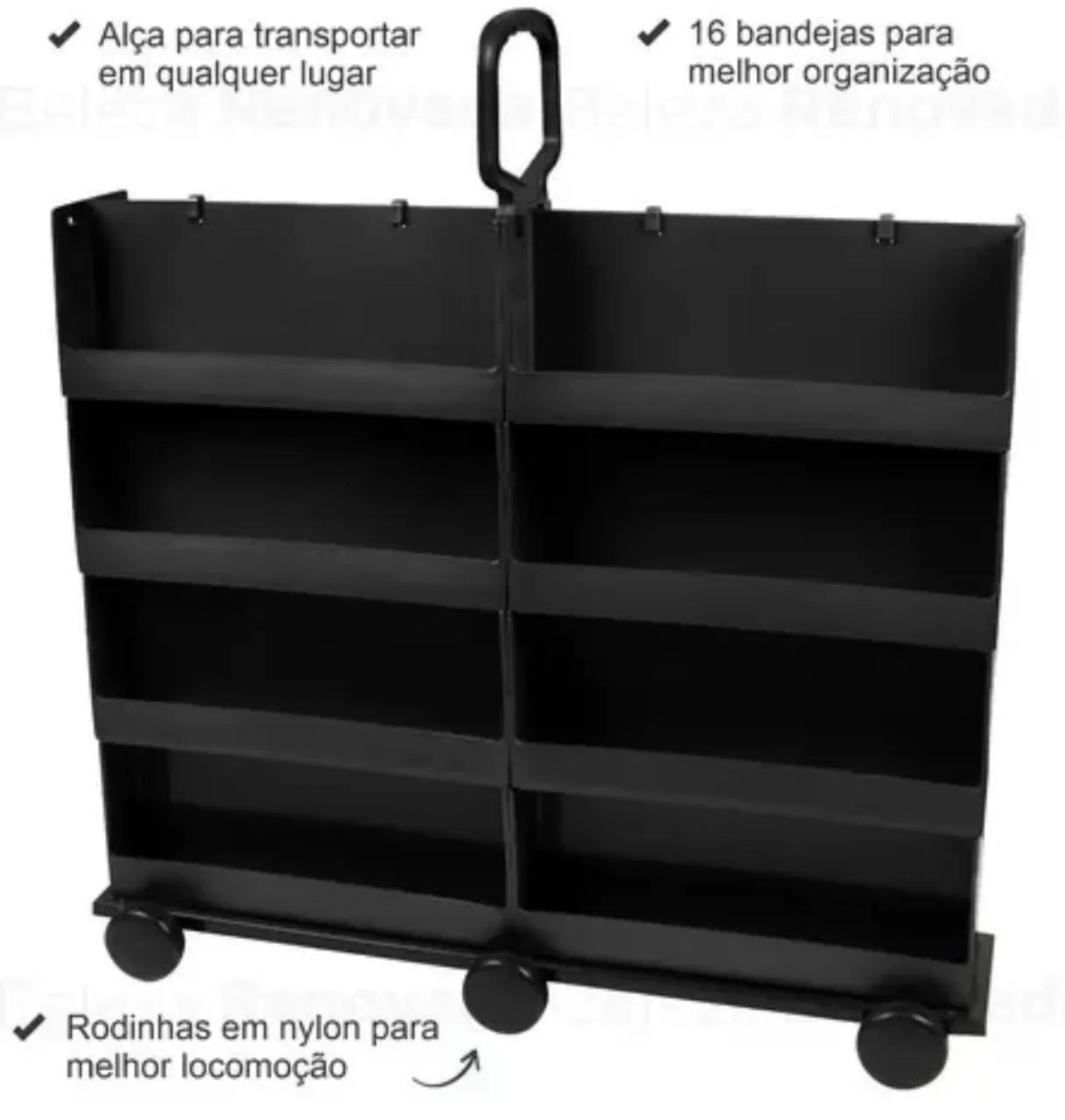 Maca, carrinho auxiliar e escada - Foto 3