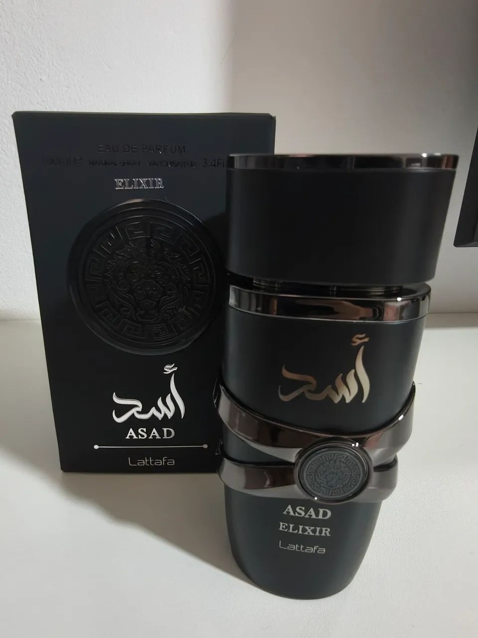 Perfume Asad Elixir Lattafa Árabe Eau De Parfum 100ml