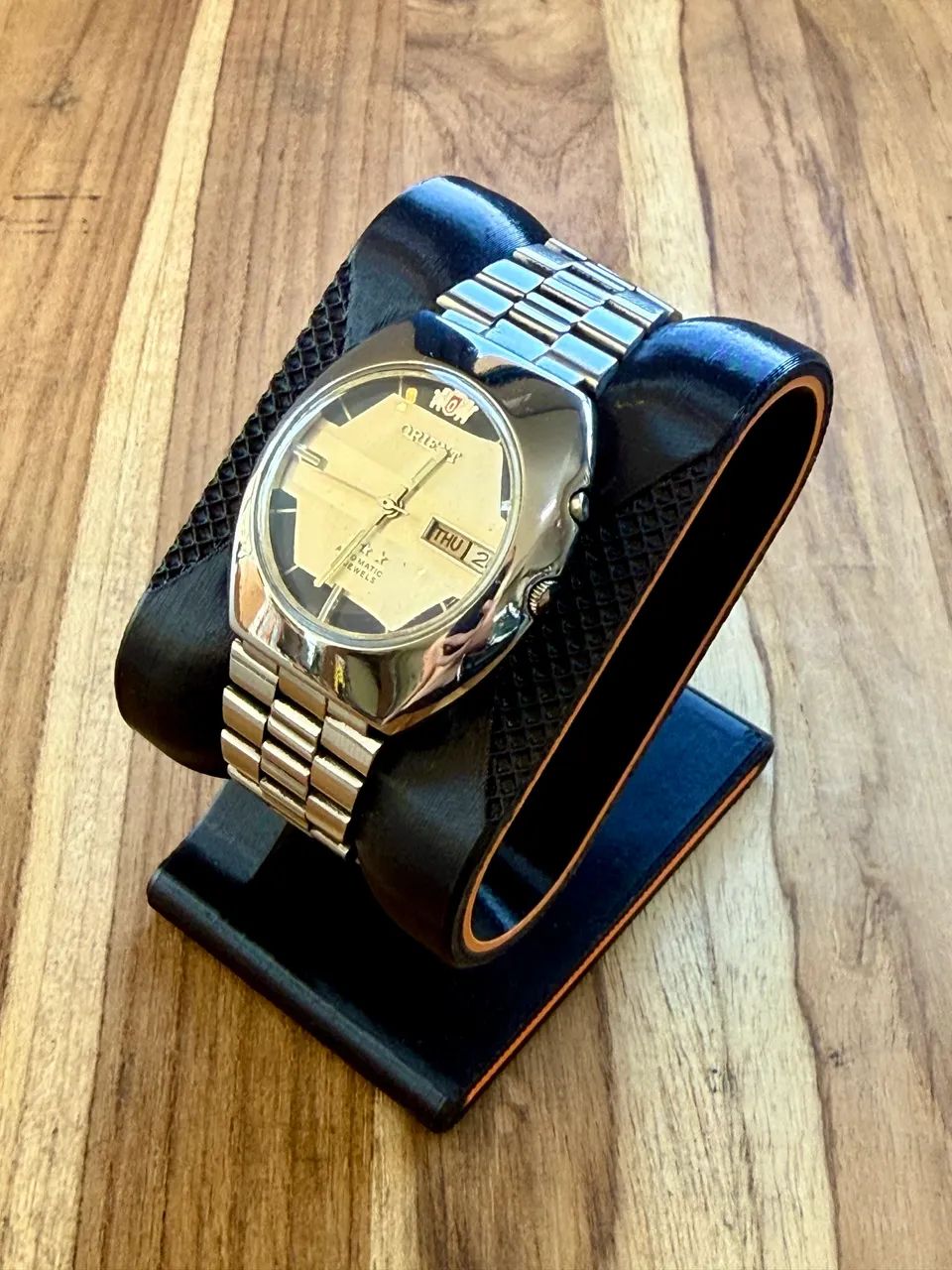 Relógio Orient Two Tone - 1970 - Foto 3