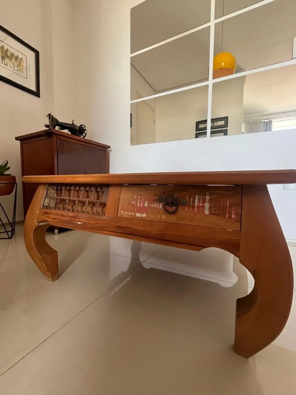 Mesa de centro pés de tartaruga.  - Foto 4