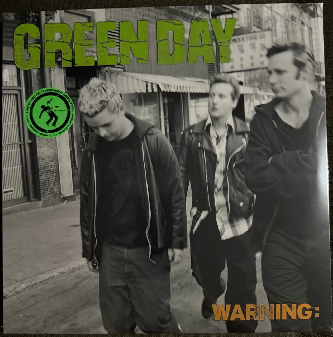 Vinil Colorido Green Day - Warning