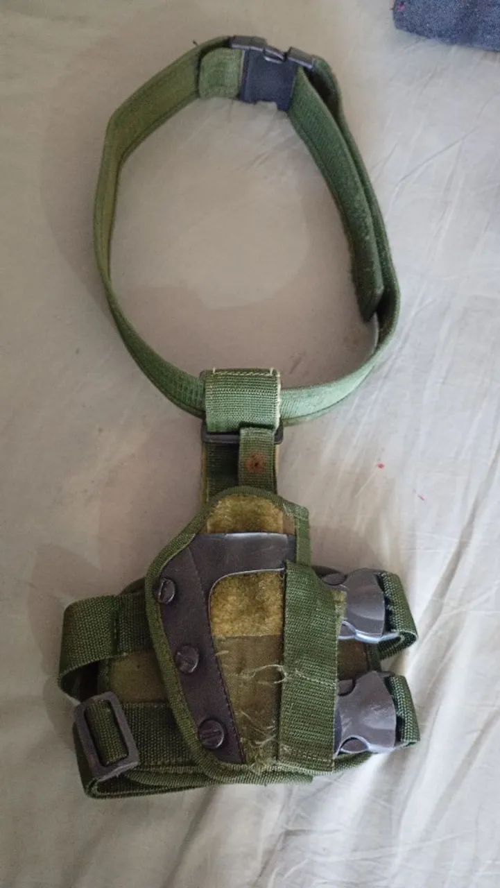 Vendo todos esses equipamentos de segurança 