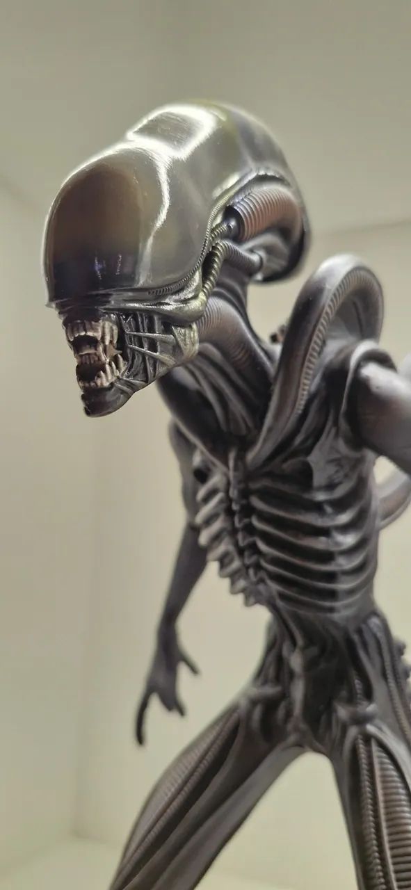Mega Alien Xenomorfo Alien & Predador Eaglemoss 32 Cm - Foto 4