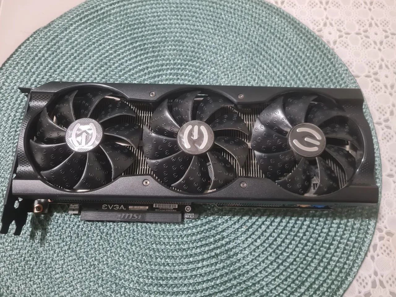 Placa de Vídeo Nvidia EVGA RTX 3070